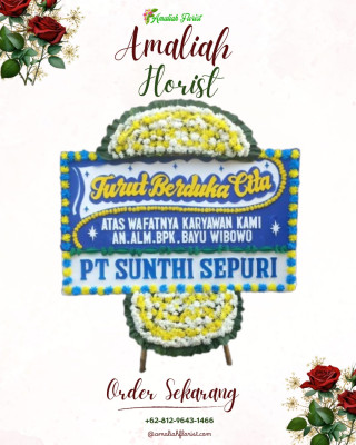 Papan Bunga Duka di Pattene