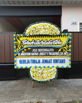 Papan Bunga Duka di Pattene