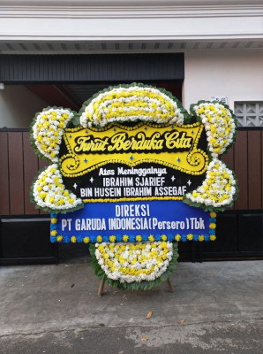 Papan Bunga Duka di Pattene